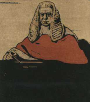 Print by Sir William Nicholson: Sir Henry Hawkins, represented by Childs Gallery