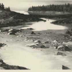 Print by Stow Wengenroth: Ebb Tide [Port Clyde, Maine], represented by Childs Gallery