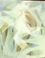 Watercolor by Ted Davis: Sunburst Monhegan # 1 [Maine], represented by Childs Gallery