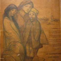 Print by Théophile Alexandre Steinlen: L'Aisne Dévastée, represented by Childs Gallery