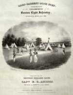 Print by Thayer's Lithography: Camp Sargeant Quickstep [A Songbook], represented by Childs Gallery