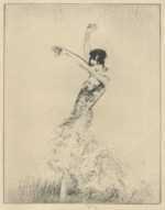 Print by Troy Kinney: Doris Niles, represented by Childs Gallery