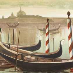 Print By Ture Bengtz: Venice At Childs Gallery