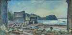Painting by W. Lester Stevens: Ebb Tide, available at Childs Gallery, Boston