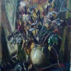 Painting by W. Lester Stevens: Still Life, represented by Childs Gallery
