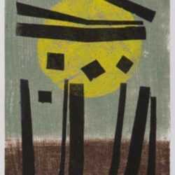 Print by Werner Drewes: Carnac, represented by Childs Gallery