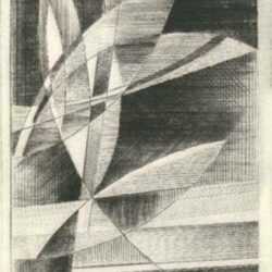 Print by Werner Drewes: Crescendo, represented by Childs Gallery
