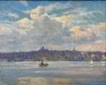 Painting by William Partridge Burpee: Gloucester, available at Childs Gallery, Boston