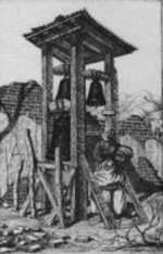 Print by William E.C. Morgan: The Bells of Alba, represented by Childs Gallery