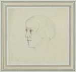 Drawing by William M. Paxton: [Portrait of a woman], represented by Childs Gallery