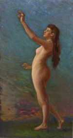 Painting by William Partridge Burpee: [Female Nude], represented by Childs Gallery