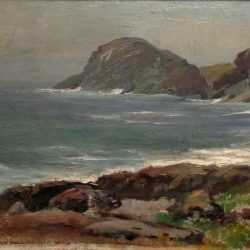 Painting By William Partridge Burpee: [monhegan] At Childs Gallery