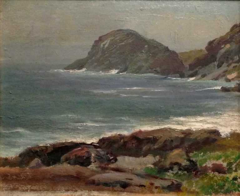 Painting By William Partridge Burpee: [monhegan] At Childs Gallery