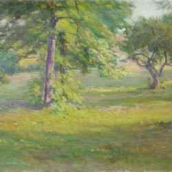 Painting by William Partridge Burpee: Trees in Sunlight, represented by Childs Gallery