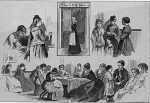 Print by Winslow Homer: New York Charities St. Barnabas House, 304 Mulberry Street, available at Childs Gallery, Boston